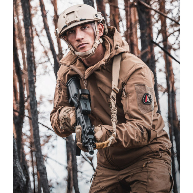 Kamizelka V2 Softshell Fighter tan - A10 Equipment