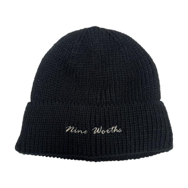 Bonnet de travail Olaf Noir - Nine Worths by North Ways