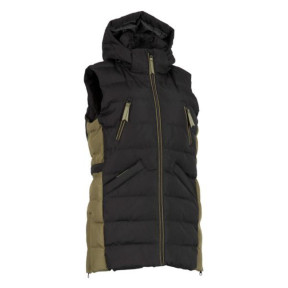 Ärmellose Arbeitssteppjacke Aure Schwarz - Nine Worths by North Ways