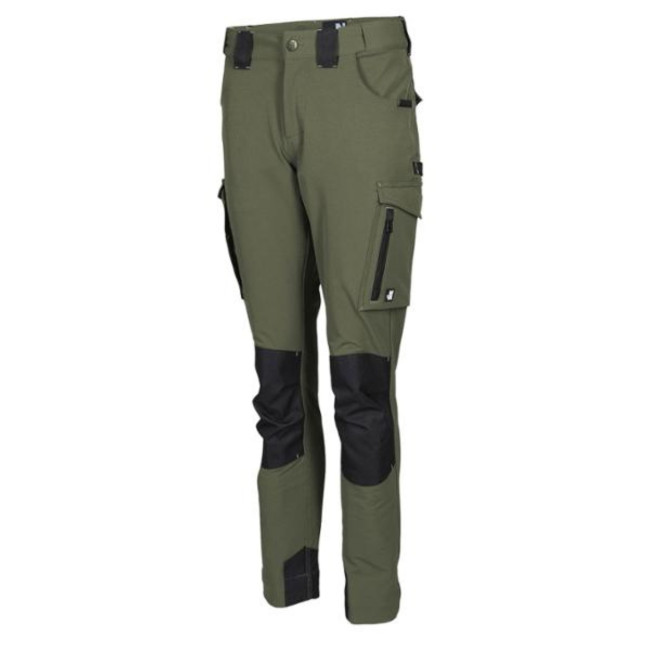 Werkbroek Eve Kaki - Nine Worths by North Ways