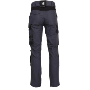 Arbeitshose Limee Grau/Schwarz - Nine Worths by North Ways