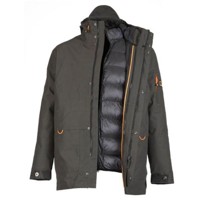 Werkparka Conor Kaki - Nine Worths by North Ways