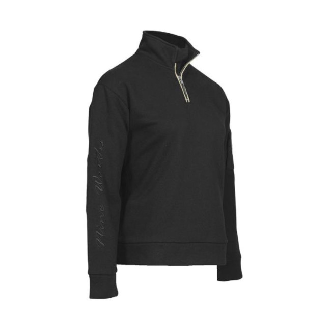 Arbeitssweatshirt Letty Schwarz - Nine Worths by North Ways