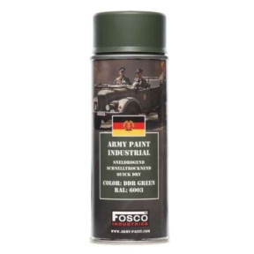 Militärische Sprühfarbe DDR Grün 400 ml - Fosco Industries