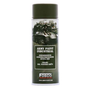 Militaire verfspray Engels Groen 400 ml - Fosco Industries