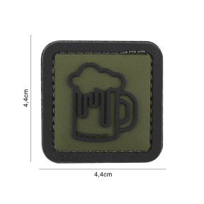 Naszywka 3D PVC Piwo zielone - 101 Inc