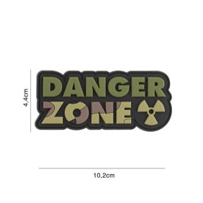 Patch 3D PVC Danger Zone Woodland - 101 Inc