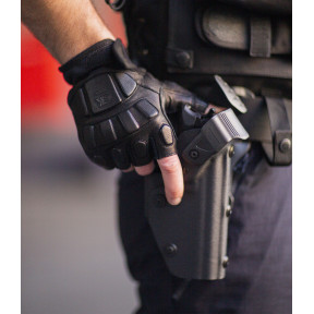 Holster Tactiknight met STG en kantelbare brug GLOCK/SIG - GK