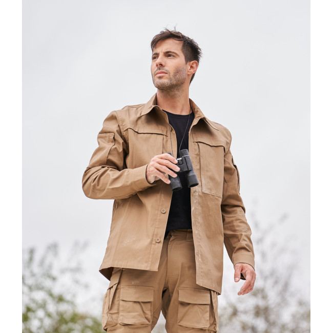 SURVIVOR Ripstop Hemd Undercover Coyote - GK