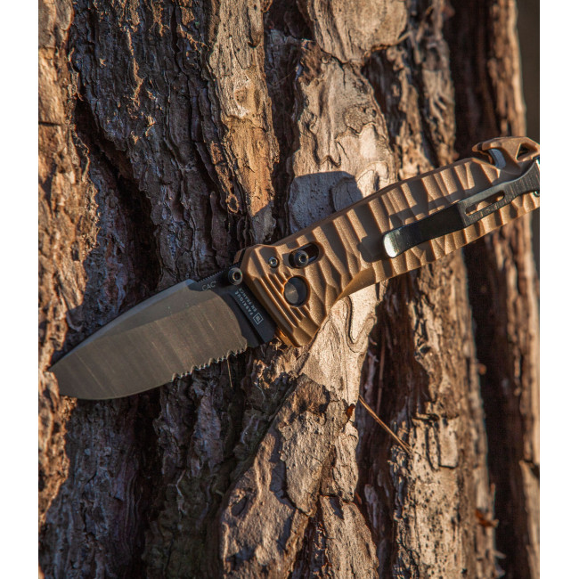 Zakmes Cac® S200 getand PA6 Vengeur Edition tan - TB Outdoor