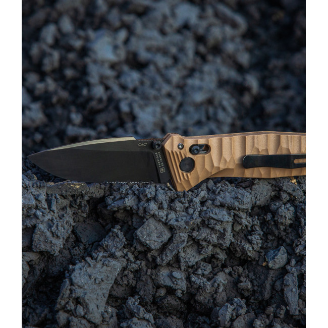Zakmes Cac® S200 getand PA6 Vengeur Edition tan - TB Outdoor