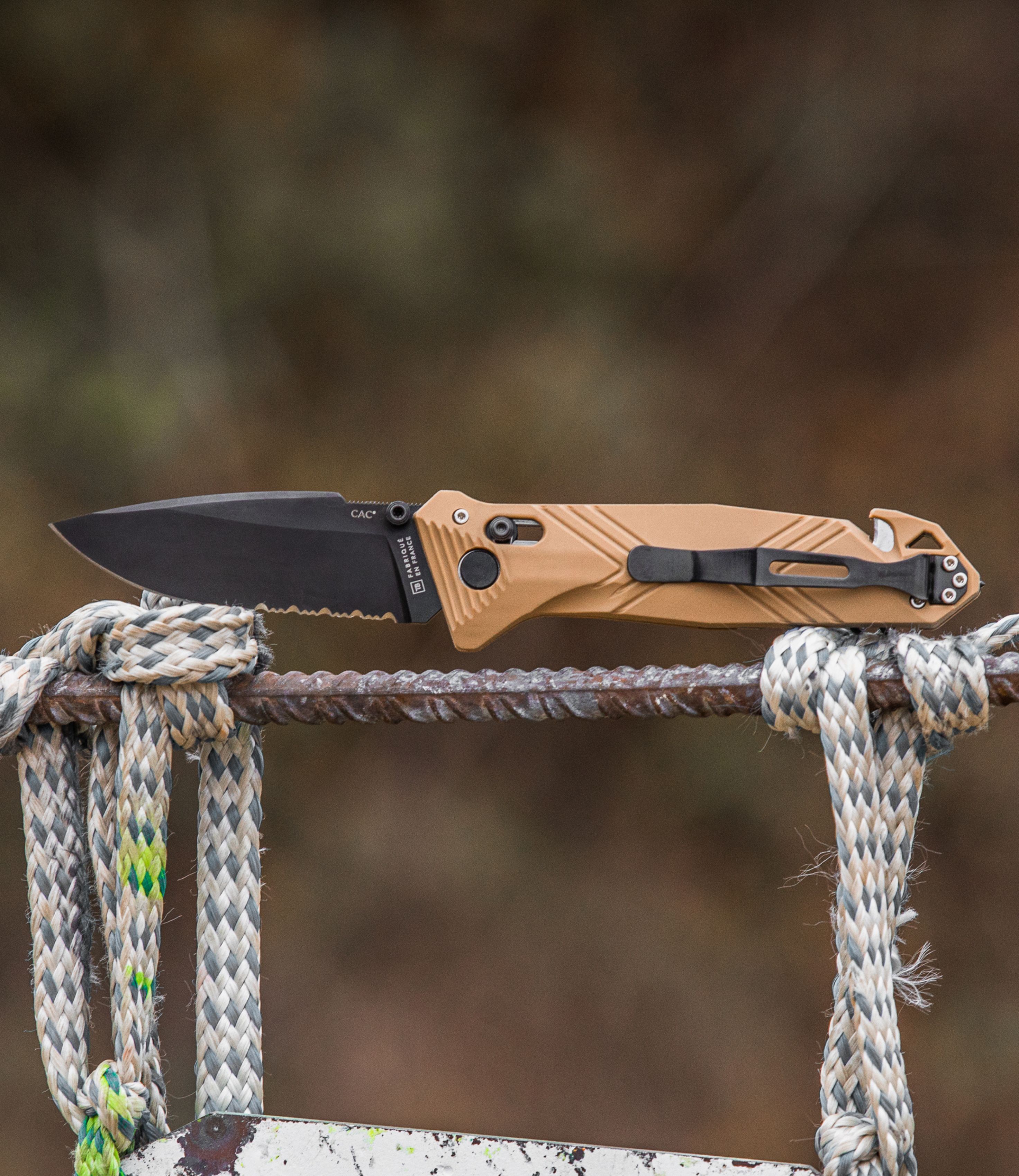 couteau Unboxer sable Tiers militaire armée française