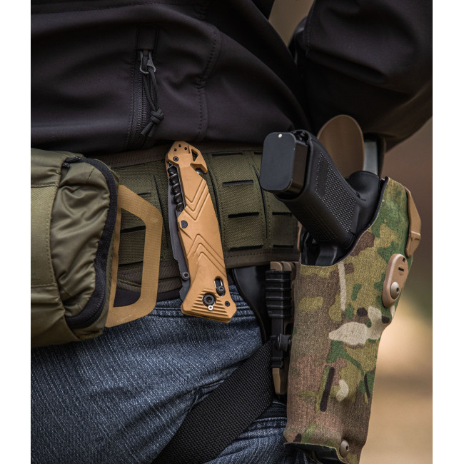 Taschenmesser Cac® Sägezahnung PA6 Vengeur Edition tan - TB Outdoor
