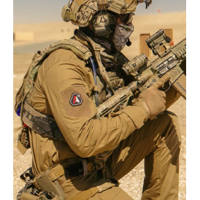Kurze Fighter Kampfjacke tan - A10 Equipment
