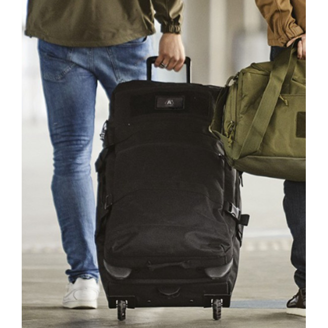 Torba transportowa na kółkach 120 litrów Transall czarna - A10 Equipment