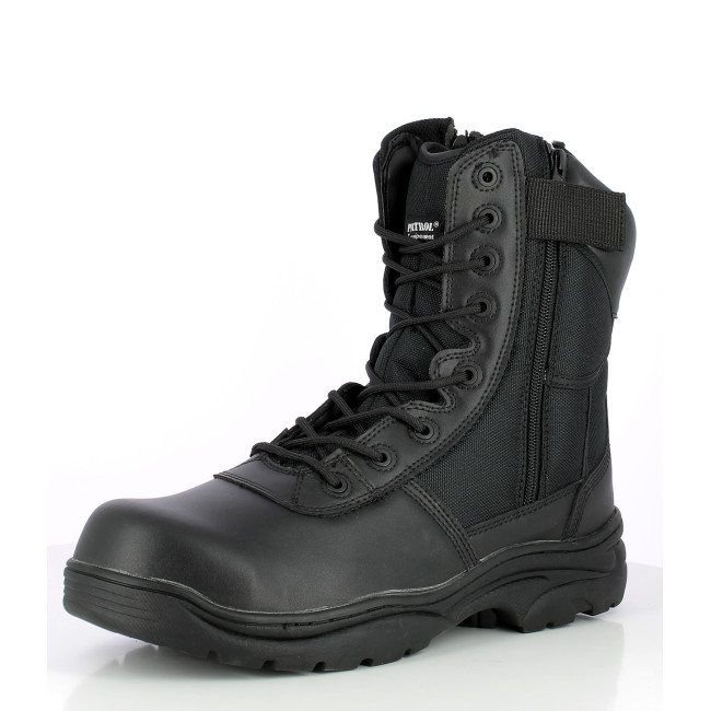 Rangers Poly Leer Zwart - Patrol Equipement