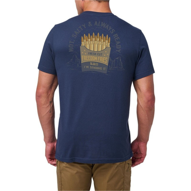 T-Shirt Freedom Fries Pacific Navy - 5.11 Tactical