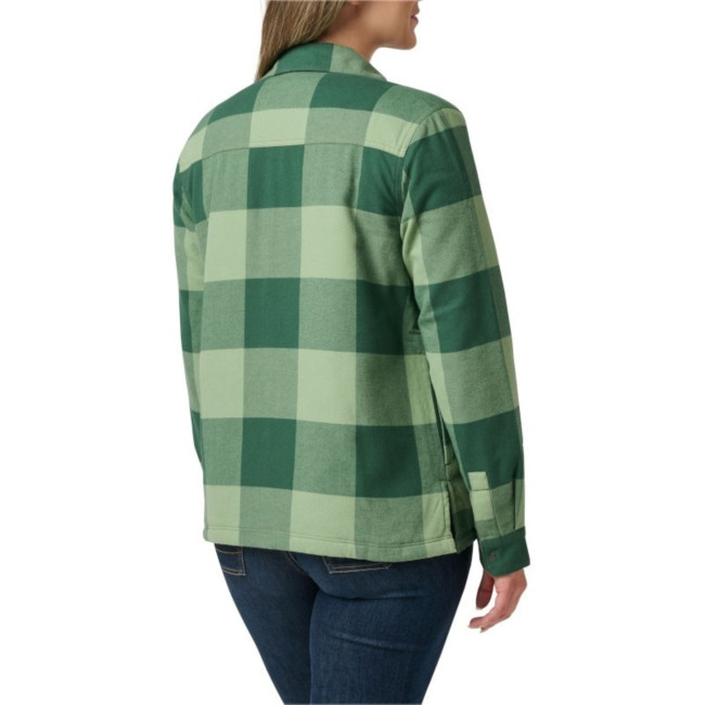 Hemdjacke Louise grün kariert - 5.11 Tactical