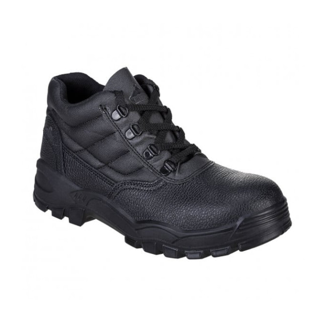 Sicherheitsschuhe S1P Schnürstiefel Steelite Schwarz - Portwest - Gr. 41 - Sehr guter Zustand - Gebraucht