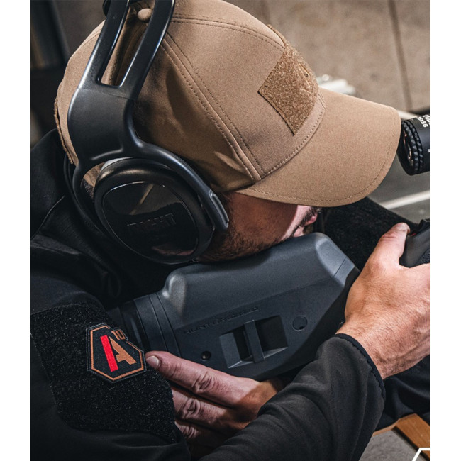 Casquette Stretch Fit A10 tan - A10 Equipment