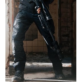 Pantalon de combat Fighter V2 (entrejambe 89cm) - Noir - A10 Equipment