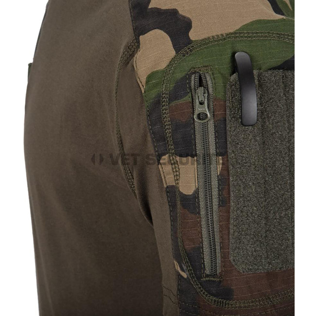 Chemise de combat à manches courtes Woodland - Invader Gear