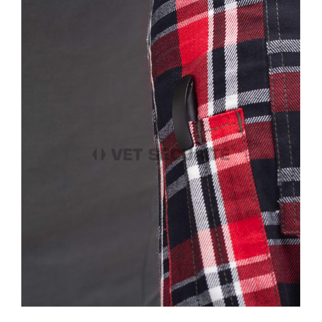 Kampfhemd aus Flanell Rot - Invader Gear