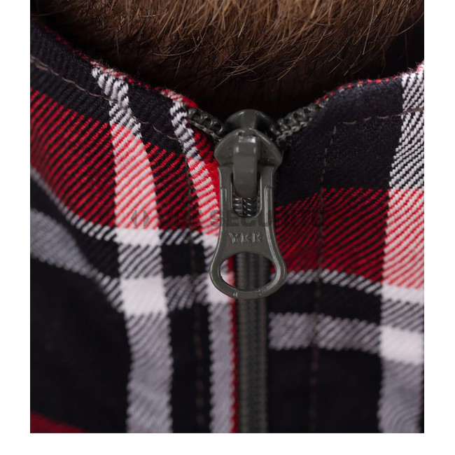 Chemise de combat en flanelle Red - Invader Gear