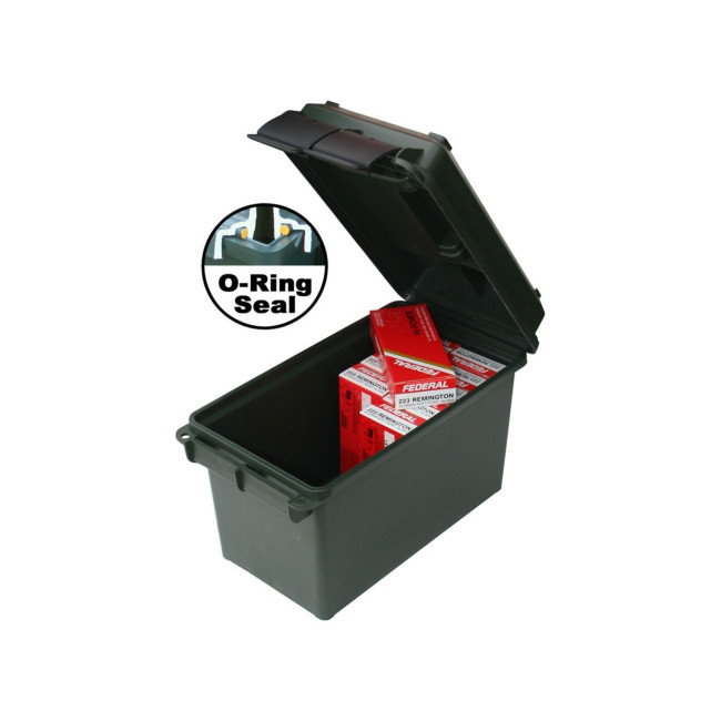 Boite à munitions calibre 50 Verte - MTM Case-Gard