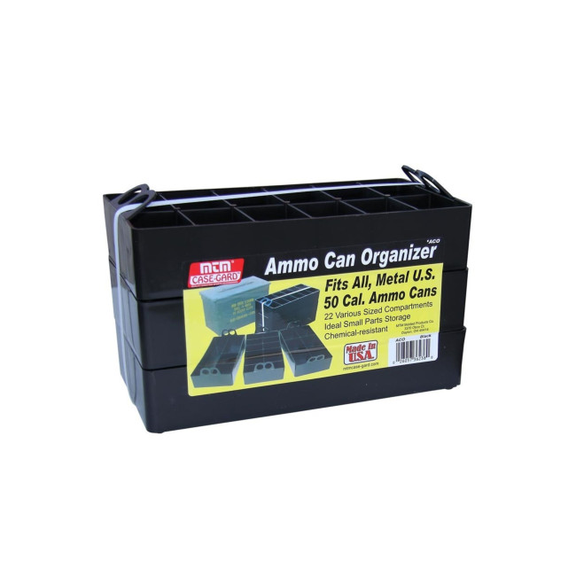 Organiseur pour boite à munition calibre 50, Pack de 3. - MTM Case-Gard