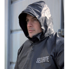 Tenue de pluie Sécurité noir - CityGuard