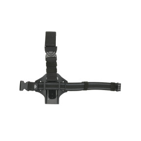 Plaque de cuisse minimaliste polymere avec attache ceinture & sangle cuisse - Radar