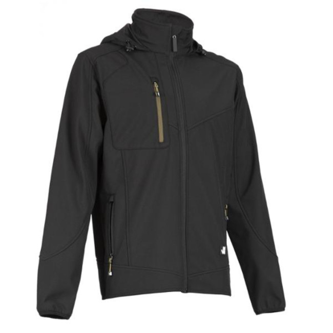 Blouson de travail Pecco Noir - Nine Worths by North Ways