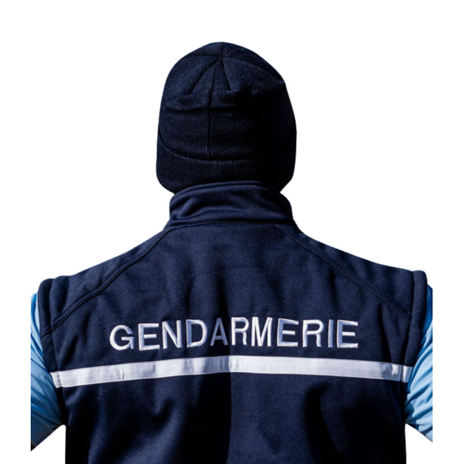 Blouson Softshell Gendarmerie 3 couches Marine manches amovibles -Patrol Equipement