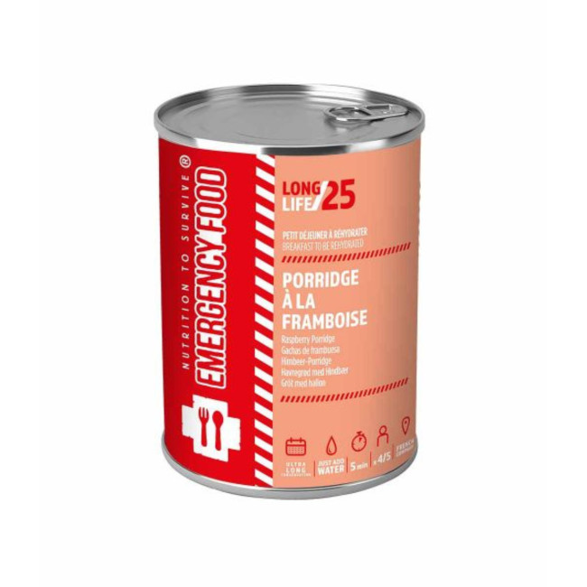 Porridge à la framboise - 500 g - Emergency Food