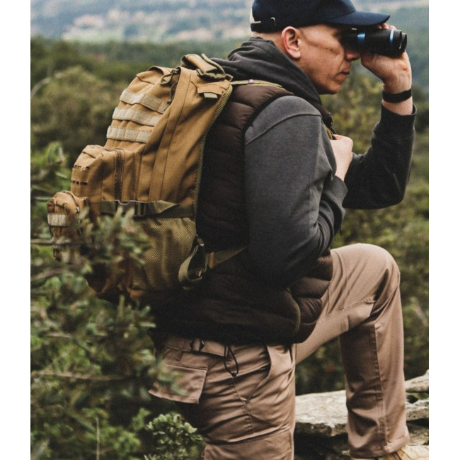 Gilet Matelassé Trekking Marron - Idaho