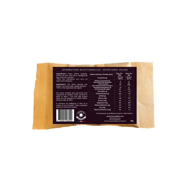 Energy Ball Boost Bio - Vijg/Amandel - MOS Nutrition
