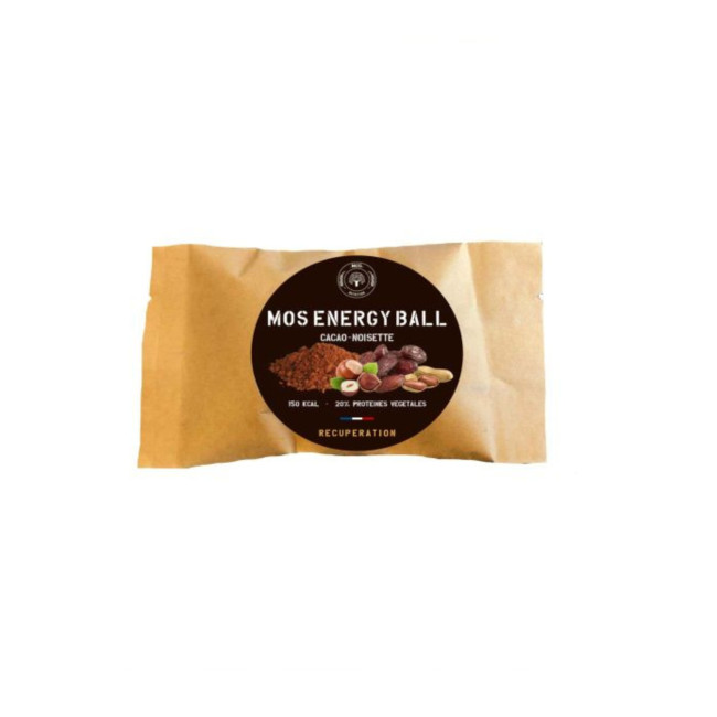 Energy Ball Herstel Bio - Cacao/Hazelnoot - MOS Nutrition