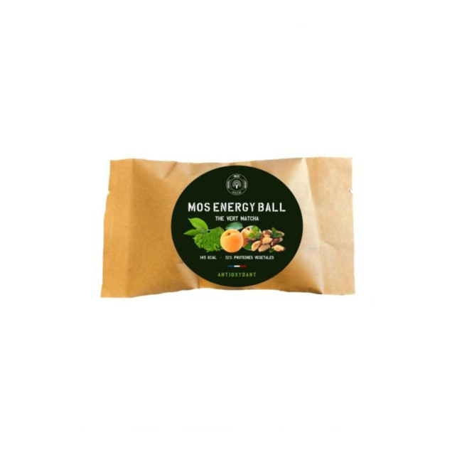 Energy Ball Antioxydant - Thé Vert Matcha - MOS Nutrition