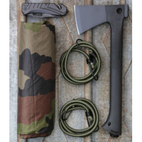 Lot de 2 tendeurs 1m Kaki - Cityguard