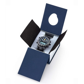 Horloge ATHOS 1 metalen armband zwart - Patrouille de France