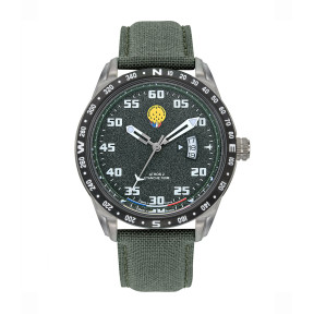 Montre ATHOS 2 bracelet nylon vert - Patrouille de France