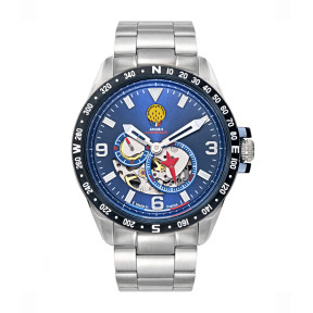 ATHOS 6 Uhr mit Metallarmband - Patrouille de France