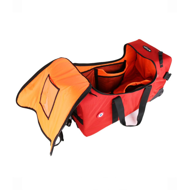 Sac de paquetage à roulettes 115L PATTON Rouge - Dimatex