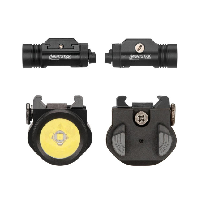 Turbo-Handfeuerwaffen-Lampe 900 Lumen mit Stroboskop 2 CR123 - Nightstick