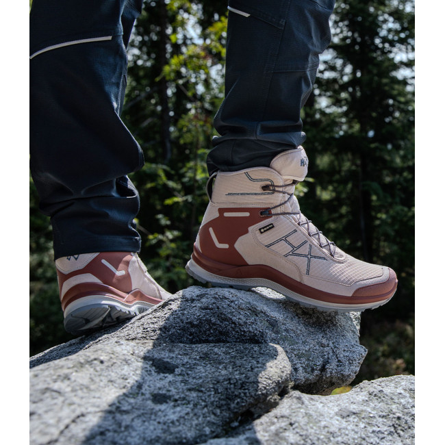 Chaussures BLACK EAGLE Adventure 3.0 GTX mid - Copper/Beige - Haix