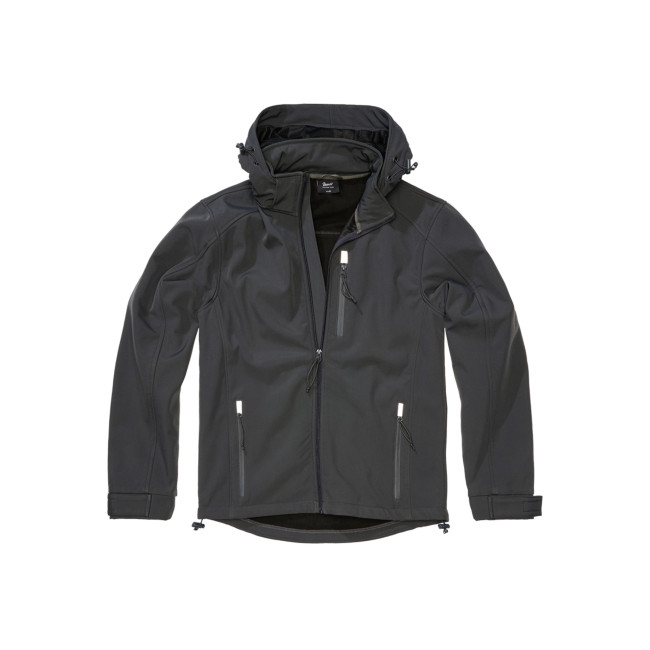 Softshell-Jacke Hurricane - Anthrazitgrau - Brandit