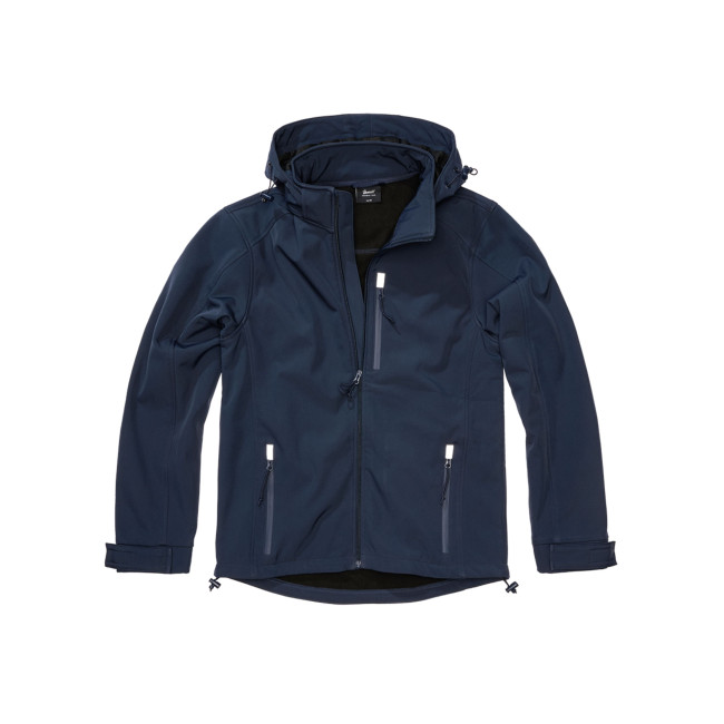 Softshell-Jacke Hurricane - Marineblau - Brandit
