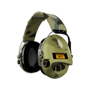 Gehoorbeschermingshelm Suprême Pro-X LED camo hoofdband camo stof - MSA Sordin