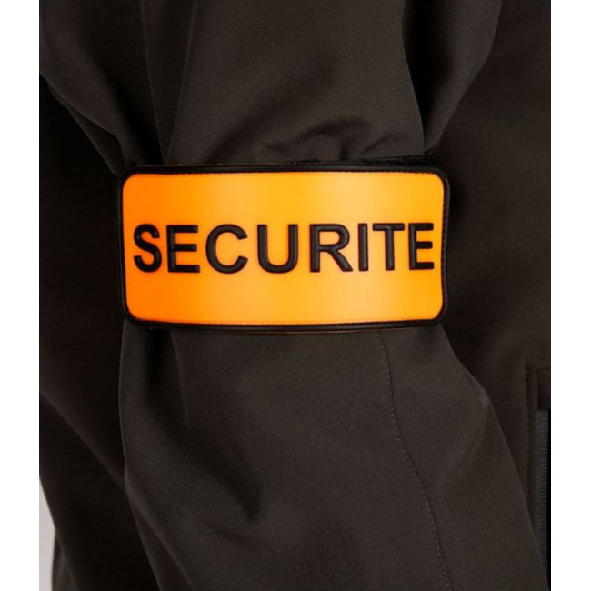 Brassard SECURITE gomme plastique - Ares